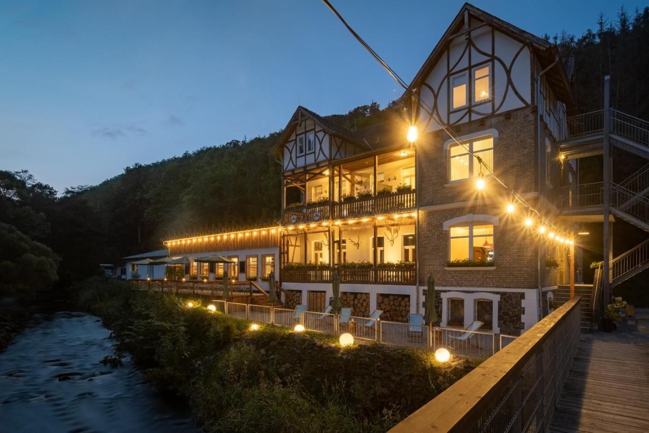 Bodetaler Basecamp Lodge - Bergsport- Und Naturerlebnishotel Rubeland Exterior foto